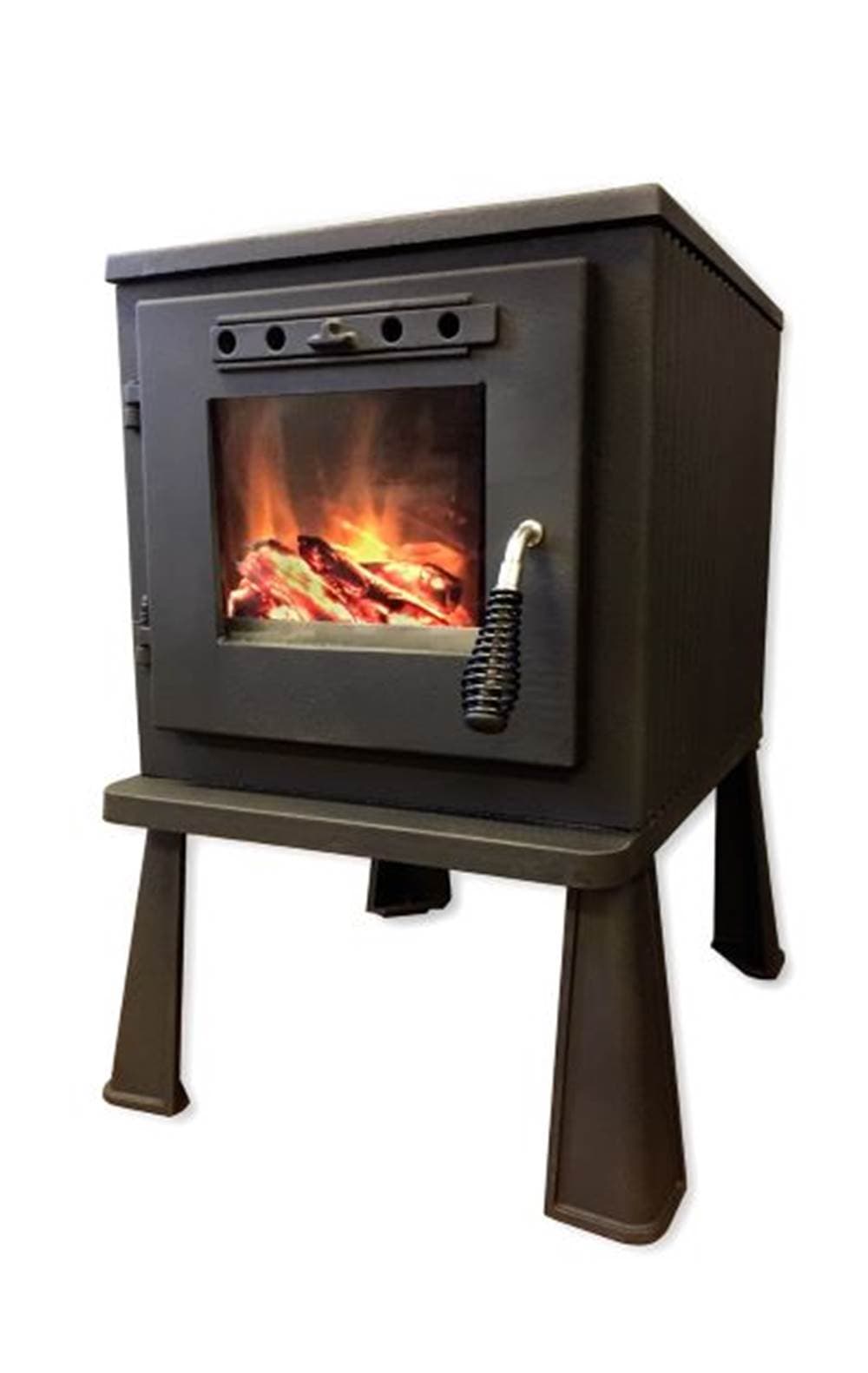 Westbo WeRa houtkachel 7 kW, Zweeds gietijzer en chamotte