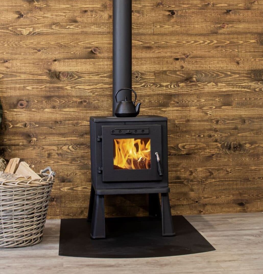 Westbo WeRa houtkachel 7 kW, Zweeds gietijzer en chamotte